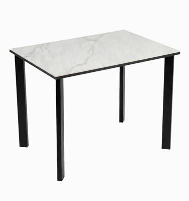 Стол DikLine SKT90 Керамика YB8020125BG ONYX/подстолье черное/опоры черные арт. 00-00084649