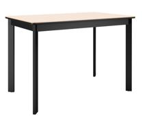 Стол DikLine LK110 Керамика Krater Perla (бежевый матовый) /подстолье черное/опоры черные арт. 00-00075475
