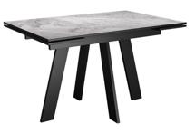 Стол DikLine DKM120 Керамика Italian Grey (глянец серый)/подстолье черное арт. 00-00085993