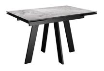 Стол DikLine DKM110 Керамика Italian Grey (глянец серый)/подстолье черное арт. 00-00085985