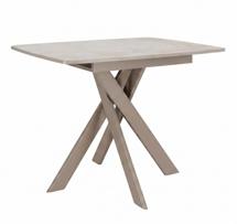 Стол DikLine DB110 Хромикс белый/опоры капучино, арт. 00-00086208