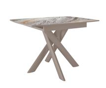 Стол DikLine DKB110, Керамика Venetian Brown Light глянец, опоры капучино арт. 00-00086209