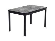 Стол DikLine DKQ120 Керамика серый глянец (italian middle grey)/подстолье черное/опоры черные арт. 00-00086037