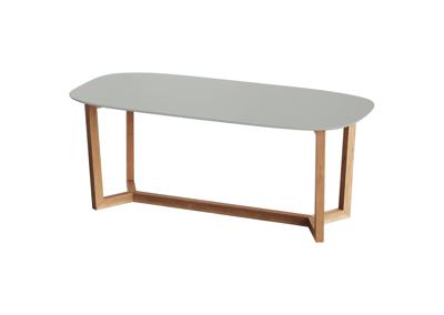 Стол Ellipsefurniture Стол обеденный Cross 2 200*95 см (светло-серый, бук) арт. TB01040209927