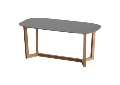 Стол Ellipsefurniture Стол обеденный Cross 2 180*90 см (серый, бук) арт. TB01040200526