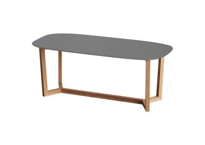 Стол Ellipsefurniture Стол обеденный Cross 2 200*95 см (серый, бук) арт. TB01040200527