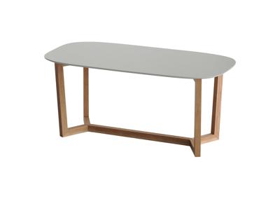 Стол Ellipsefurniture Стол обеденный Cross 2 180*90 см (светло-серый, бук) арт. TB01040209926