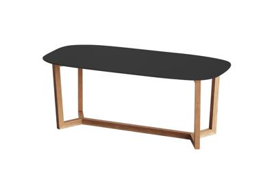 Стол Ellipsefurniture Стол обеденный Cross 2 200*95 см (черный, бук) арт. TB01040210227