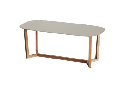 Стол Ellipsefurniture Стол обеденный Cross 2 200*95 см (серо-бежевый, бук) арт. TB01040210027