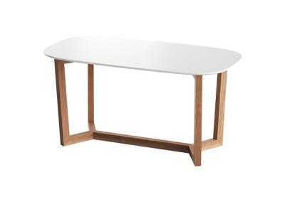 Стол Ellipsefurniture Стол обеденный Cross 2 160*85 см (белый, бук) арт. TB01040200125