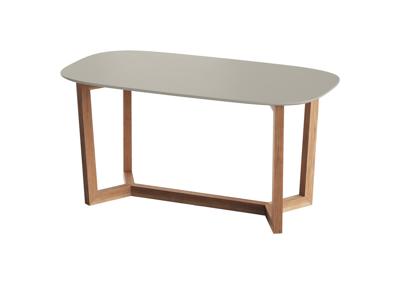 Стол Ellipsefurniture Стол обеденный Cross 2 160*85 см (серо-бежевый, бук) арт. TB01040210025