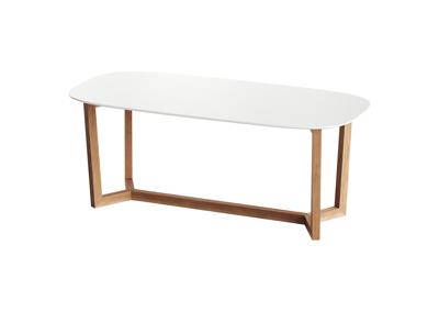 Стол Ellipsefurniture Стол обеденный Cross 2 200*95 см (белый, бук) арт. TB01040200127