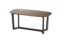 Стол Ellipsefurniture Стол обеденный Cross 2 180*90 см (орех, черный) арт. TB01041412426