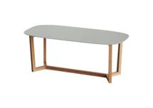 Стол Ellipsefurniture Стол обеденный Cross 2 200*95 см (светло-серый, бук) арт. TB01040209927