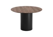 Стол Ellipsefurniture Стол обеденный Type D 110 см основание D 43 см (орех/черный) арт. TY010406050101