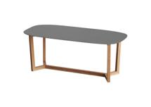 Стол Ellipsefurniture Стол обеденный Cross 2 200*95 см (серый, бук) арт. TB01040200527