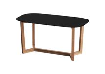 Стол Ellipsefurniture Стол обеденный Cross 2 160*85 см (черный, бук) арт. TB01040210225