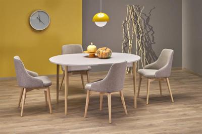 Стол Halmar Стол обеденный Halmar PIVOT 102 (кашемир/натуральный) арт. V-PL-PIVOT-ST-KASZMIR/NATURALNY