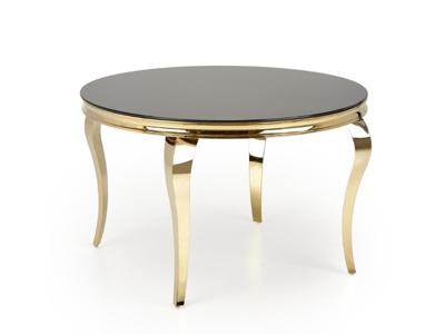 Стол Halmar Стол обеденный Halmar REGINALD 2 120 (черный/золотой) арт. V-CH-REGINALD_2-ST