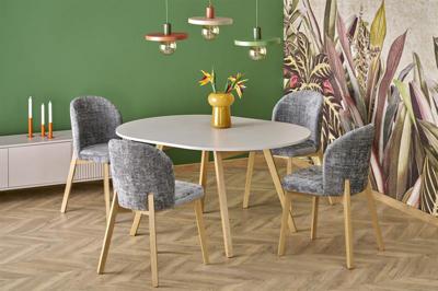 Стол Halmar Стол обеденный Halmar RUBEN 102 (кашемир/натуральный) арт. V-PL-RUBEN-ST-KASZMIR