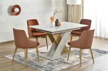 Стол Halmar Стол обеденный Halmar XARELTO 130 (кашемир/дуб кремона) арт. V-PL-XARELTO-ST-KASZMIR/CREMONA