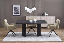 Стол Halmar Стол обеденный Halmar BOLERO 160 (черный дуб/черный) арт. V-PL-BOLERO-ST