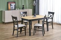 Стол Halmar Стол обеденный Halmar BARRIL 130 (дуб артизан/черный) арт. V-PL-BARRIL-ST