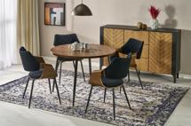 Стол Halmar Стол обеденный Halmar BARRY 105 (орех/черный) арт. V-CH-BARRY-ST