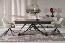 Стол Halmar Стол обеденный Halmar HILARIO 180 (орех/черный) арт. V-CH-HILARIO-ST-ORZECHOWY