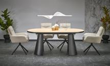 Стол Halmar Стол обеденный Halmar GIACOMO 180 раскладной (натуральный/черный) арт. V-CH-GIACOMO-ST