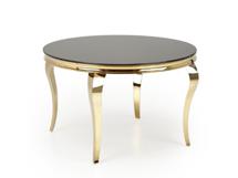 Стол Halmar Стол обеденный Halmar REGINALD 2 120 (черный/золотой) арт. V-CH-REGINALD_2-ST