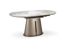 Стол Halmar Стол обеденный HALMAR ROBINSON бежевый мрамор/капучино/черный 160-200/90 арт. V-CH-ROBINSON-ST