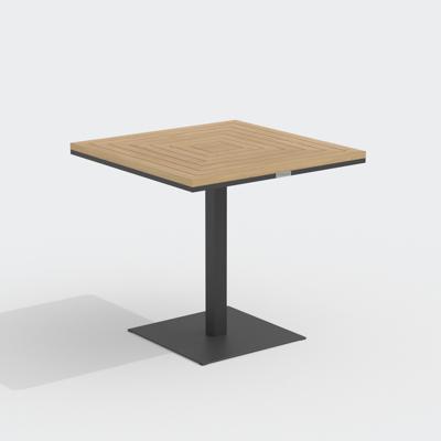 Стол IDEAL PATIO Стол обеденный EGMONT из тика 80x80 арт. EGM.2110108