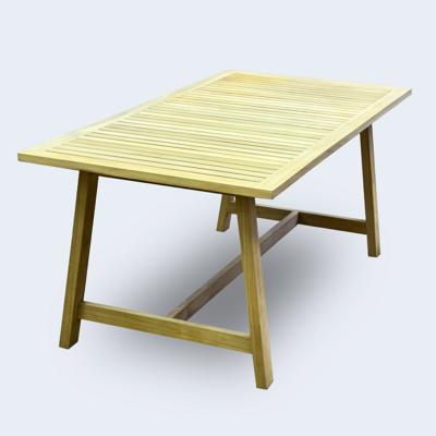 Стол IDEAL PATIO Стол обеденный LEONOREN из тика 180x90 арт. LEO.2130118