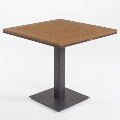 Стол IDEAL PATIO Стол обеденный МИРРА алюминий, поливуд 80х80 см (1 ножка) арт. MRR.2110508