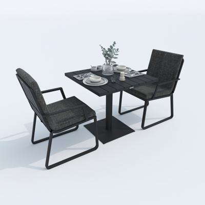 Стол IDEAL PATIO Стол обеденный ДОЛЛА алюминий 80х80 см (1 ножка) арт. DLL.2110408