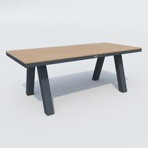 Стол IDEAL PATIO Стол обеденный MIRRA 180 см карбон арт. MRR.2110518