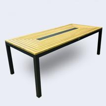 Стол IDEAL PATIO Стол обеденный EGMONT из тика 220x100 арт. EGM.2110122