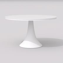 Стол IDEAL PATIO Стол круглый обеденный DIVA белый арт. DVA.2120311