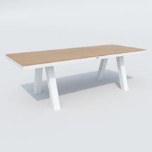 Стол IDEAL PATIO Стол обеденный MIRRA 220 см белый арт. MRR.2120522