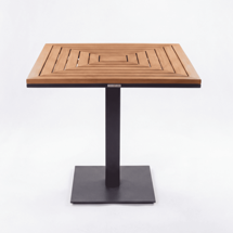 Стол IDEAL PATIO Стол обеденный ЭГМОНТ из тика 80x80 арт. EGM.2110108