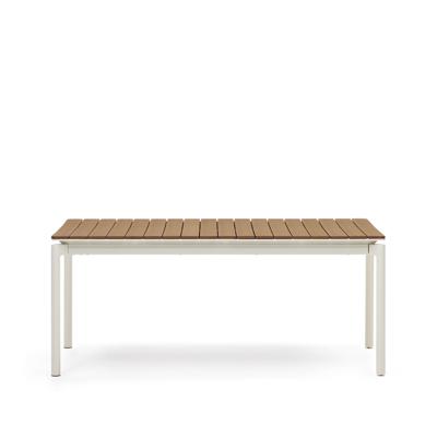 Стол La Forma (ех Julia Grup) Canyelles Уличный раздвижной стол белый 180 (240) x 100 см арт. 156909