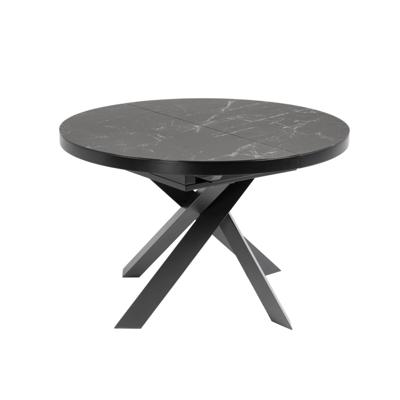 Стол La Forma (ех Julia Grup) Стол раздвижной Vashti Ø 120 (160) cm керамика арт. 089046