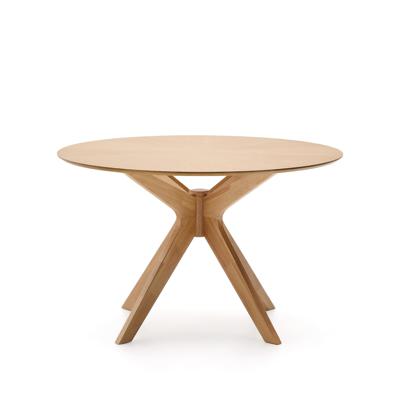 Стол La Forma (ех Julia Grup) Круглый стол Naanim из дубового шпона Ø 120 см арт. 252475