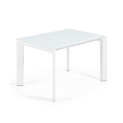 Стол La Forma (ех Julia Grup) Стол обеденный Atta 120(180)x80 белое стекло арт. 045448