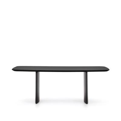 Стол La Forma (ех Julia Grup) Стол из лакированного МДФ Litto черный, 200 x 100 арт. 205221