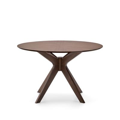 Стол La Forma (ех Julia Grup) Круглый стол Naanim из орехового шпона Ø 120 см арт. 252477