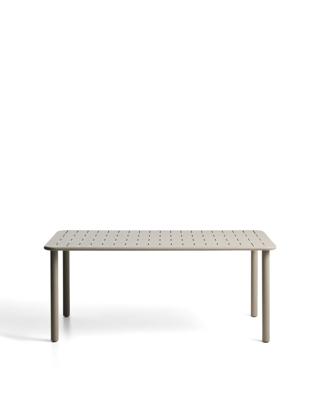 Стол La Forma (ех Julia Grup) Уличный стол Brai из оцинкованной стали бежевого цвета, 180 x 90 см арт. 482203