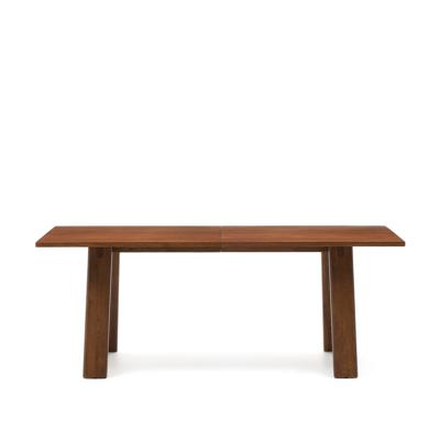 Стол La Forma (ех Julia Grup) Arlen Раздвижной стол из массива дуба и шпона с отделкой ореха 200(250) 95 см арт. 189963