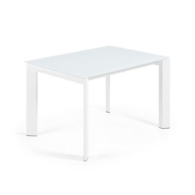 Стол La Forma (ех Julia Grup) Стол обеденный Atta 120(180)x80 белое стекло арт. 045448